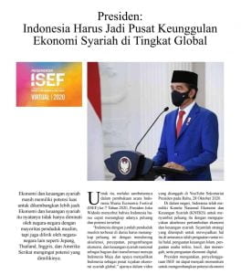 ISEF 2020 Mengintegrasikan Seluruh Komponen Penggerak EKSyar