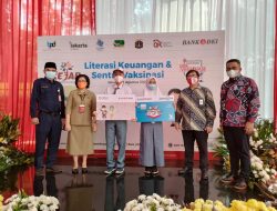 Lanjutkan Program Vaksinasi – Bank DKI  Gelar Program Literasi Keuangan dan Sentra Vaksinasi di Sekolah