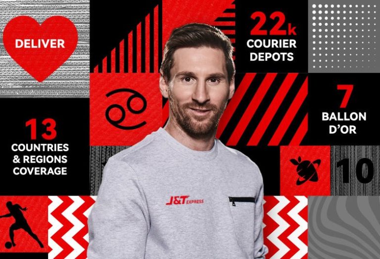 Lionel Messi Resmi Sebagai Global Brand Ambassador J&T Express