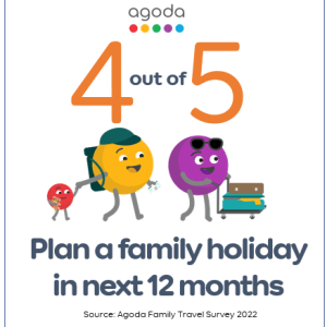 Survei Agoda : Menunjukkan Kembalinya Wisata Berkelompok  untuk Keluarga dan Teman