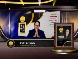 Direktur Utama Bank DKI, Fidri Arnaldy  Raih  Penghargaan sebagai Indonesia Most Acclaimed CEO 2022