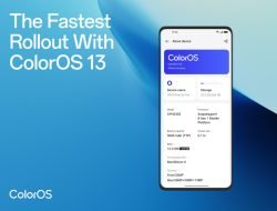 OPPO Terapkan  ColorOS 13  – Sstem Operasi Berbasis Android  Tercepat Dibandingkan Versi ColorOS Sebelumnya
