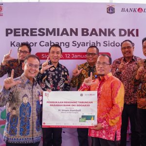 Perluas Layanan Syariah, Bank DKI Resmikan Kantor Cabang Syariah Sidoarjo