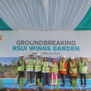 Yayasan WINGS Peduli bersama UI dan RSUI Bangun RSUI WINGS GARDEN sebagai Taman Penyembuhan Alami