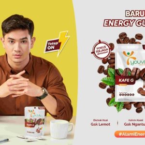 Youvit Hadirkan Kafe G, Energy Gummy Pertama di Indonesia, Agar Masyarakat Lebih Bersemangat Menjalani Hari