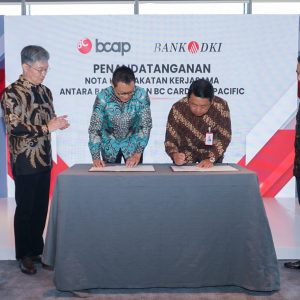 Tingkatkan Akselerasi Bisnis Pembayaran Digital, Bank DKI Gandeng BC Card Asia Pacific