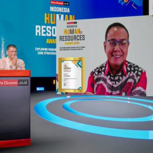 Sukses Pengelolaan SDM Berbasis Digital, Bank DKI Kembali Raih Indonesia Human Resources Awards 2023