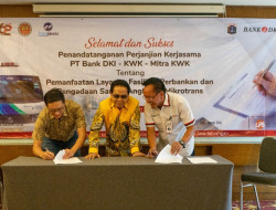 Tingkatkan Layanan Transportasi di DKI Jakarta, Bank DKI Kolaborasi Dengan Koperasi Wahana Kalpika (KWK)