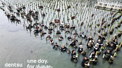 Tekan Emisi Karbon, Dentsu Indonesia Kembali Gelar ‘One Day for Change’