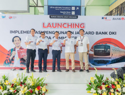 JakCard Bank DKI Kini Bisa Digunakan Sebagai Tiket Perjalanan KRL