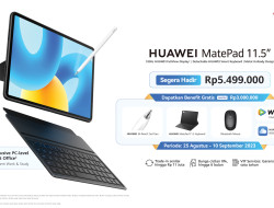 Tablet Rasa Laptop, HUAWEI MatePad 11.5 Resmi Hadir di Indonesia!    