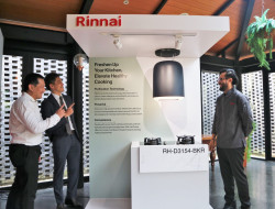 Rinnai Hadirkan Pendant Hood  dengan Teknologi Plasma Fresh Jaga Dapur Tetap Bersih