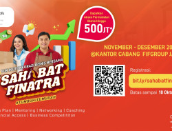Majukan UMKM  –  FIF Group  Gelar Program Sahabat FINATRA   Begini Cara Daftarnya!