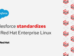 Salesforce Melakukan Standardisasi Infrastruktur Hybrid Cloud Global di Red Hat Enterprise Linux