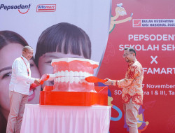 Tingkatkan Kesehatan Gigi dan Mulut Anak Indonesia – Pepsodent Gelar  Program ”Pepsodent Sekolah Sehat x Alfamart”