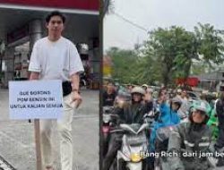 Miliader Muda Berbagi Bensin Gratis, Siapa Dia?