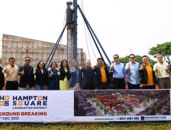 Ground Breaking Hampton Square di Manhattan District Gading Serpong oleh Paramount Land