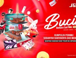 J&T Express Hadirkan Kembali #BUCINSAMAJNT, Berburu Cari Poin Berhadiah Paket Tour Ke Jepang
