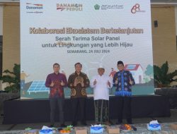 Dukung Penurunan Emisi Karbon –  Danamon Donasikan Solar Panel kepada Komunitas Pendidikan di Jawa Tengah