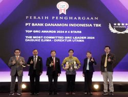 Danamon Terima Dua Penghargaan pada  Ajang Tahunan TOP GRC Awards 2024