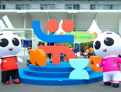 Es Krim Aice Mochi Banana dan Aice Mochi Peach Meriahkan Jakarta Running Festival 2024