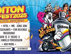 Cek Line-Up Lengkap Diton Fest 2025, Tiket VIP & Festival Sudah Dijual!