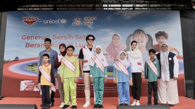 Siap Merdeka dari Kuman, WINGS for UNICEF Bersama NUVO Family Ajak Anak-Anak di Aceh Hidup Sehat