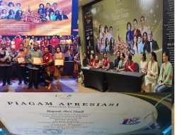 Mitra Seni Indonesia Berikan Piagam Apresiasi kepada Asri Hadi dalam Pagelaran ‘Tutur Puan’