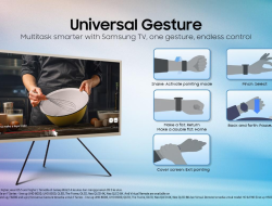 Tanpa Remote, Kontrol TV Samsung Pakai Gerakan Tangan   