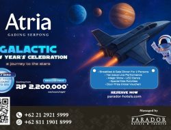 Rayakan Malam Tahun Baru Tak Terlupakan Di Atria Hotel and Residences Gading Serpong: Petualang Galaksi