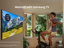 Olahraga di Rumah Lebih Seru dengan TV Samsung dan Audio