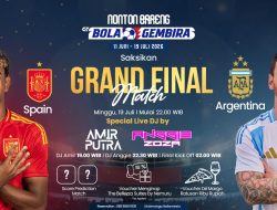 De Margo Italian Resto Nobar Final Piala Dunia Spanyol vs Argentina
