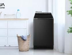 Cuci Pintar Hasil Maksimal dengan Mesin Cuci AQUA Elektronik Berteknologi AI   