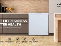 AQUA Elektronik Hadirkan Inovasi Freezer 200 Liter AQF-220HC dengan Cooling Retention Hingga 100 Jam